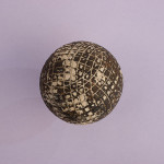 Silver Town Golf Ball, Gutta Percha.