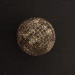 Silver Town Golf Ball, Gutta Percha.