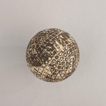Silver Town Golf Ball, Gutta Percha.