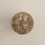 Silver Town Golf Ball, Gutta Percha.