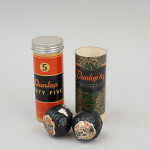 4 Dunlop 65 Golf Ball Tubes With Balls in Wrappers