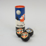 4 Dunlop 65 Golf Ball Tubes With Balls in Wrappers