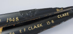 Cambridge University Double Sculls Rowing Oars