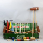 Brass Bound Croquet Set By Jaques For Harrods