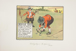 Rules of Golf Illustrated by Charles Crombie, Perrier Golf Book