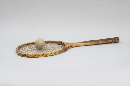 Antique Bussey Balltail Lawn Tennis Racket