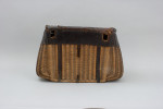 Early Cane And Leather Fishing Creel