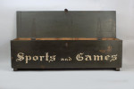 A Large Pine Box, Seat, Sports and Games
