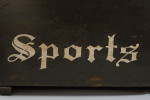 A Large Pine Box, Seat, Sports and Games