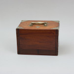 Antique Mahjong Set In Original Hardwood Case