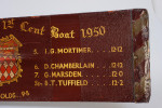 Presentation Rowing Oar Trophy, Fitzwilliam House, 1st Lent Boat 1950