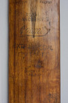 Vintage Willow Cricket Bat, Len Tobutt