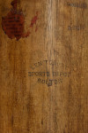 Vintage Willow Cricket Bat, Len Tobutt