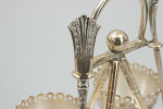 Antique Croquet Egg Cups On Stand