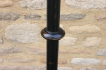 A Set Of four Large Floor Standing Candlesticks
