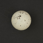 Silver Town Gutta Percha, Mesh Pattern Golf Ball