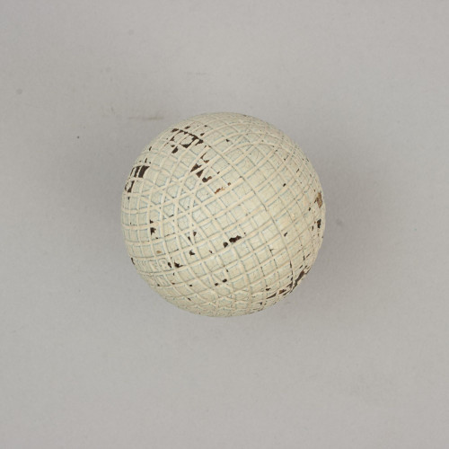 Silver Town Gutta Percha, Mesh Pattern Golf Ball