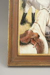 Polo Painting By Alberto Rossi, At The Polo Match