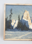 Winter On The Sciliar - Georg Grauvogl (1896 - 1986)