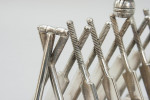 Silver Plated Cricket Toast Rack