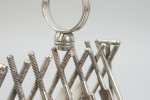 Silver Plated Cricket Toast Rack