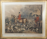 Thomas Sebright, Hunting Lithograph.