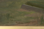 Antique Golf Painting Of Rye Harbour