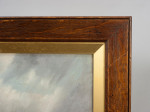 Antique Golf Painting Of Rye Harbour