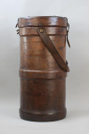 Naval Shell Case, Leather Cordite Bucket