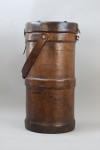 Naval Shell Case, Leather Cordite Bucket
