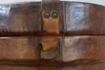 Naval Shell Case, Leather Cordite Bucket