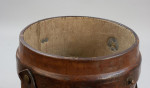 Naval Shell Case, Leather Cordite Bucket