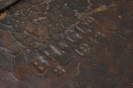 Naval Shell Case, Leather Cordite Bucket