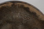 Small Naval Shell Case, Leather Cordite Bucket
