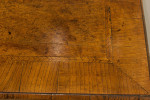 Burr Oak And Ash Lowboy, Side Table
