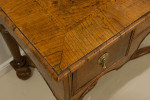 Burr Oak And Ash Lowboy, Side Table