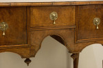 Burr Oak And Ash Lowboy, Side Table