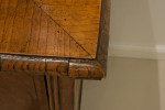 Burr Oak And Ash Lowboy, Side Table