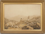 Pair Of Shooting Paintings By Samuel Howitt