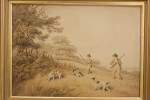 Pair Of Shooting Paintings By Samuel Howitt