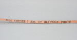 Antique Tennis Court Measure
