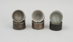 Antique Golf Ball Mould, Square Mesh Pattern.