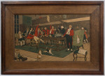 Pair Of Hunting Prints, Hunt Breakfast And Hunt Supper
