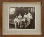 Early Lawn Tennis Team Photograph