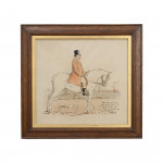 Set Of Eight George Fothergill Hunting Prints