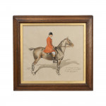 Set Of Eight George Fothergill Hunting Prints