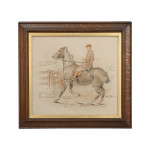 Set Of Eight George Fothergill Hunting Prints