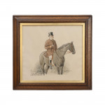 Set Of Eight George Fothergill Hunting Prints