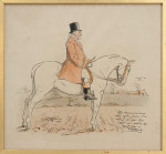 Set Of Eight George Fothergill Hunting Prints