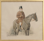 Set Of Eight George Fothergill Hunting Prints